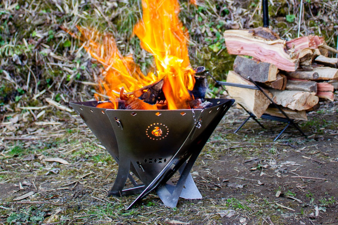 焚火台『FIRE WHIRL』 Ｌ 5枚組 - 調理器具